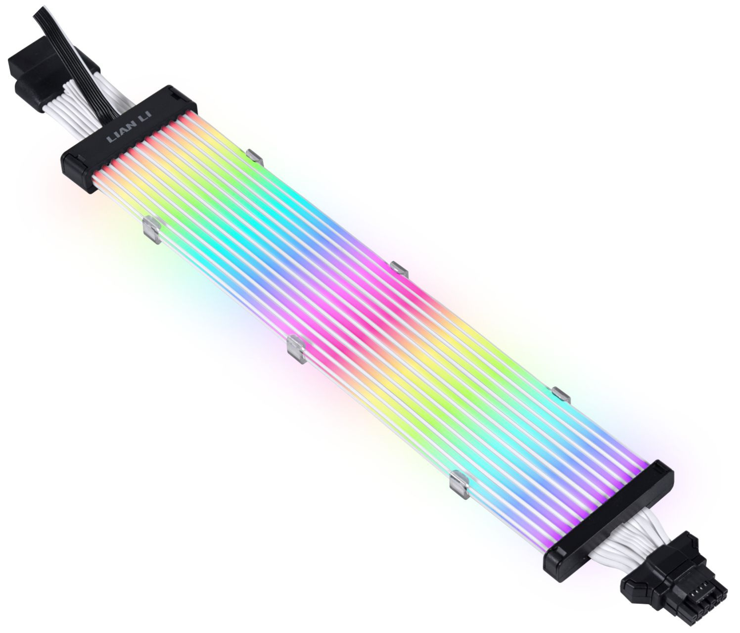 Lian Li Strimer Plus 12VHPWR 16-pin v2 ARGB 32cm przedłużacz kabla do zasilania karty graficznej PCIe 5.0