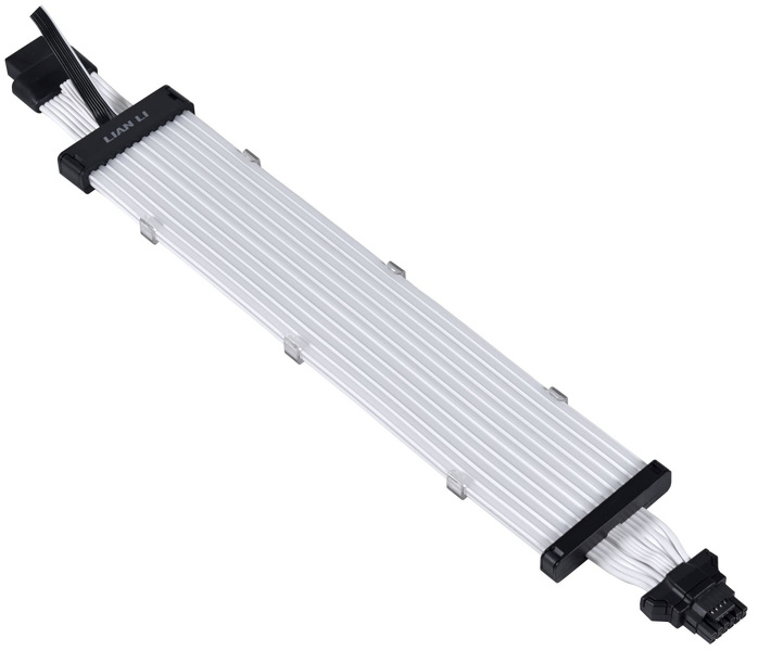Zdjęcie produktu: Lian Li Strimer Plus 12VHPWR 16-pin v2 ARGB 32cm przedłużacz kabla do zasilania karty graficznej PCIe 5.0