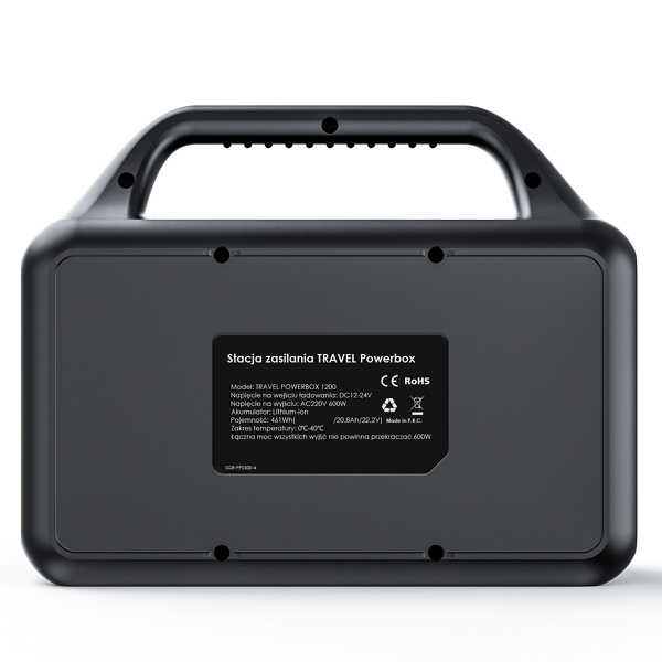 Zdjęcie produktu: Przenośna stacja zasilania Volt Travel Powerbox Opti 1200 (600W) Zdjęcie produktu: Przenośna stacja zasilania Volt Travel Powerbox Opti 1200 (600W)