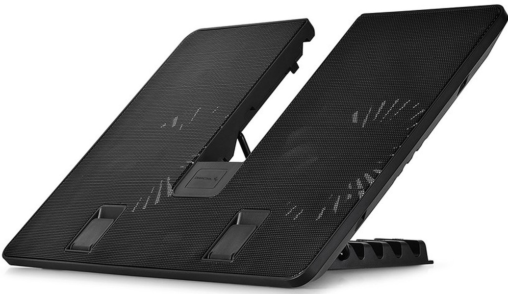 Zdjęcie produktu: Podstawka pod laptop Deepcool U-Pal do 19" 2x140mm (DP-N214A5_UPAL) Zdjęcie produktu: Podstawka pod laptop Deepcool U-Pal do 19" 2x140mm (DP-N214A5_UPAL)