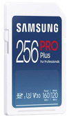 Miniatura zdjęcia: Karta Samsung Pro Plus SDXC 256GB 160/120 MB/s A2 Class 10 z czytnikiem (MB-MC256KA/EU)
