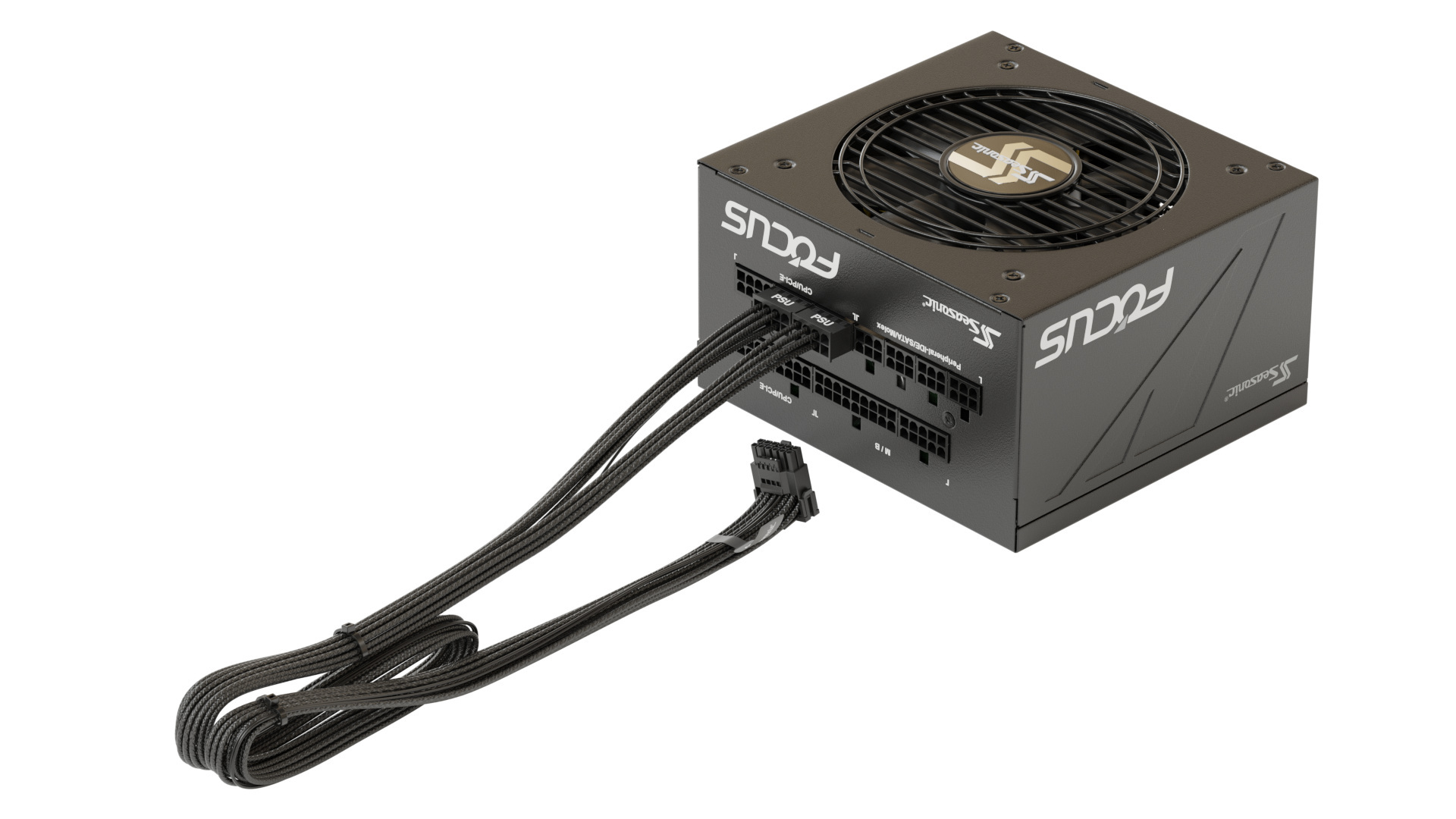 Kabel Seasonic 16-pin Gen 5 12VHPWR 600W kątowy czarny 750mm