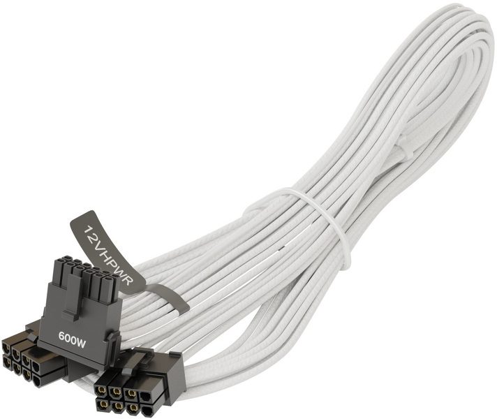 Zdjęcie produktu: Seasonic 16-pin Gen 5 12VHPWR 600W kątowy