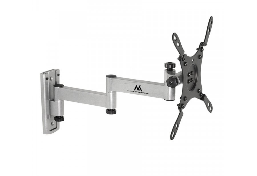 Uchwyt do telewizora Maclean, max VESA 200x200, zabezpieczenie zmiany położenia, 13-42", do 20kg, czarny, MC-675