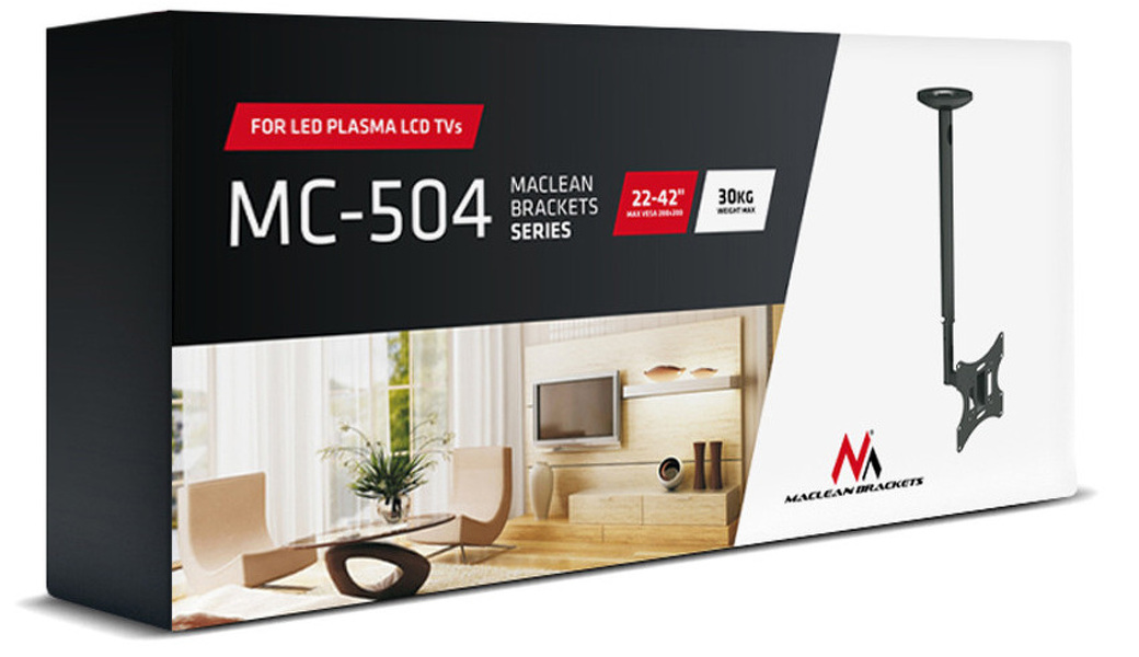 Zdjęcie produktu: Uchwyt sufitowy Maclean MC-504A B 30kg 23-42