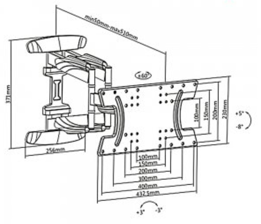 Uchwyt do telewizora Maclean, max. max VESA 400x200, 32"-65", max 30kg, Kompatybilny z telewizorami LG OLED (MC-804) Uchwyt do telewizora Maclean, max. max VESA 400x200, 32"-65", max 30kg, Kompatybilny z telewizorami LG OLED (MC-804)