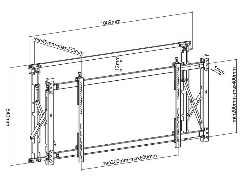 Zdjęcie produktu: Uchwyt do telewizora Maclean MC-845 600x400