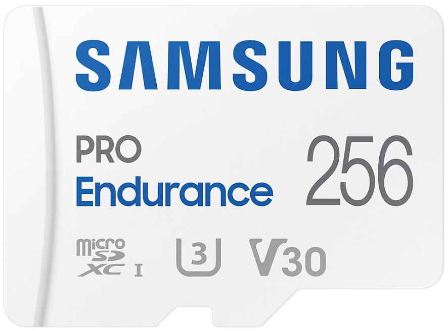 Karta Samsung PRO Endurance microSDXC 256GB 100/40 MB/s