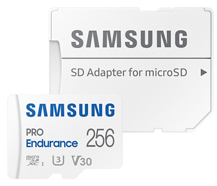 Zdjęcie produktu: Karta Samsung PRO Endurance microSDXC 256GB 100/40 MB/s