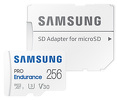 Miniatura zdjęcia: Karta Samsung PRO Endurance microSDXC 256GB 100/40 MB/s