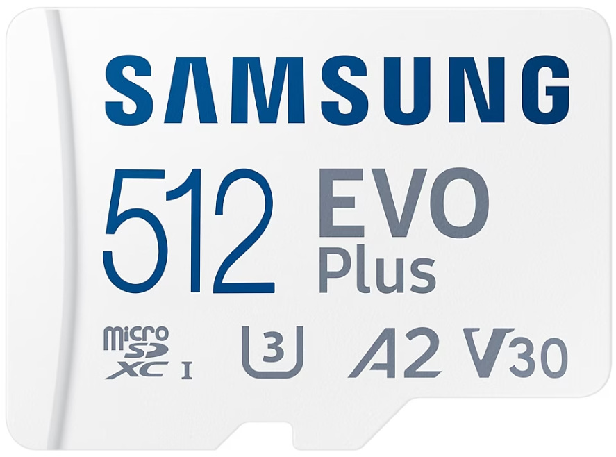 Karta Samsung EVO PLUS microSDXC 512GB 130MB/s A2 Class 10 (MB-MC512KA/EU) Karta Samsung EVO PLUS microSDXC 512GB 130MB/s A2 Class 10 (MB-MC512KA/EU)