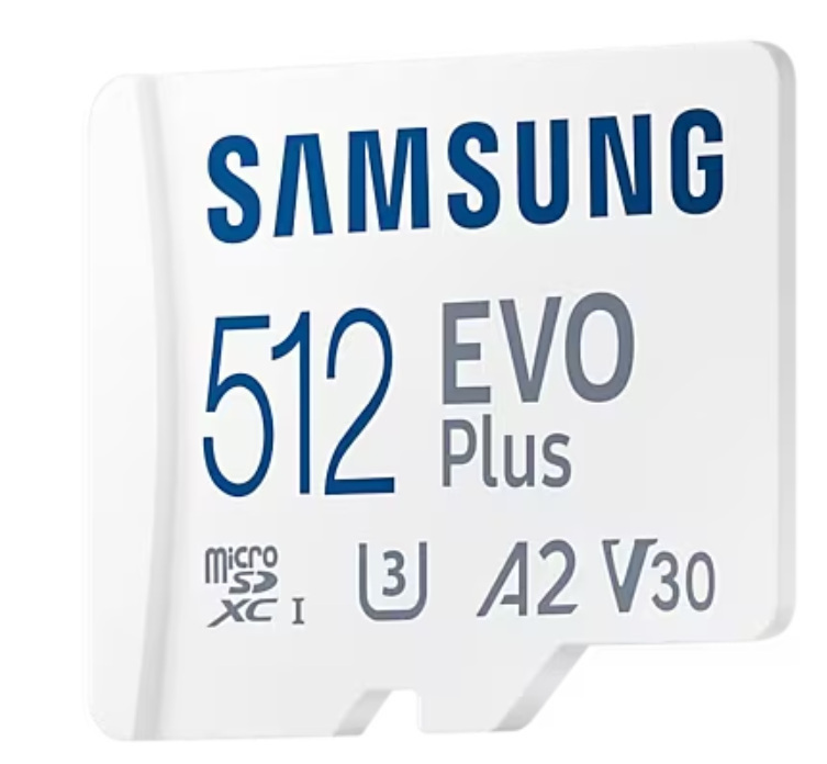 Karta Samsung EVO PLUS microSDXC 512GB 130MB/s A2 Class 10 (MB-MC512KA/EU) Karta Samsung EVO PLUS microSDXC 512GB 130MB/s A2 Class 10 (MB-MC512KA/EU)