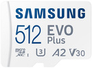 Miniatura zdjęcia: Karta Samsung EVO PLUS microSDXC 512GB 130MB/s A2 Class 10 (MB-MC512KA/EU) Miniatura zdjęcia: Karta Samsung EVO PLUS microSDXC 512GB 130MB/s A2 Class 10 (MB-MC512KA/EU)
