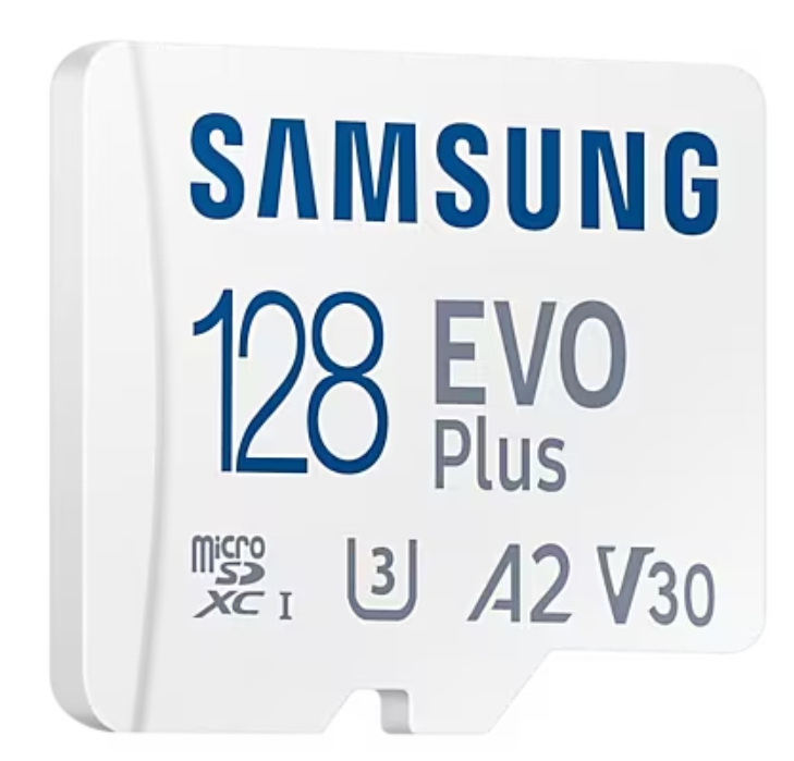 Karta Samsung EVO PLUS microSDXC 128GB 130MB/s A2 Class 10 (MB-MC128KA/EU) Karta Samsung EVO PLUS microSDXC 128GB 130MB/s A2 Class 10 (MB-MC128KA/EU)