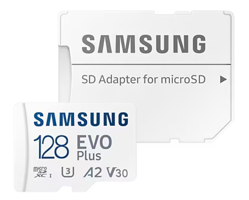 Karta Samsung EVO PLUS microSDXC 128GB 130MB/s A2 Class 10 (MB-MC128KA/EU) Karta Samsung EVO PLUS microSDXC 128GB 130MB/s A2 Class 10 (MB-MC128KA/EU)