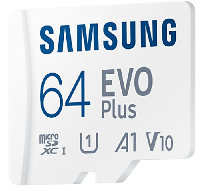 Karta Samsung EVO PLUS microSDXC 64GB 130MB/s A2 Class 10 (MB-MC64KA/EU) Karta Samsung EVO PLUS microSDXC 64GB 130MB/s A2 Class 10 (MB-MC64KA/EU)
