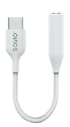 Adapter USB-C, Mini Jack 3,5 mm, AK-52 Savio