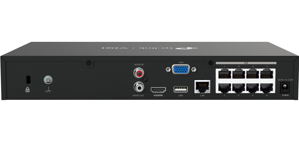 TP-LINK VIGI NVR1008H-8MP PoE+ Rejestrator