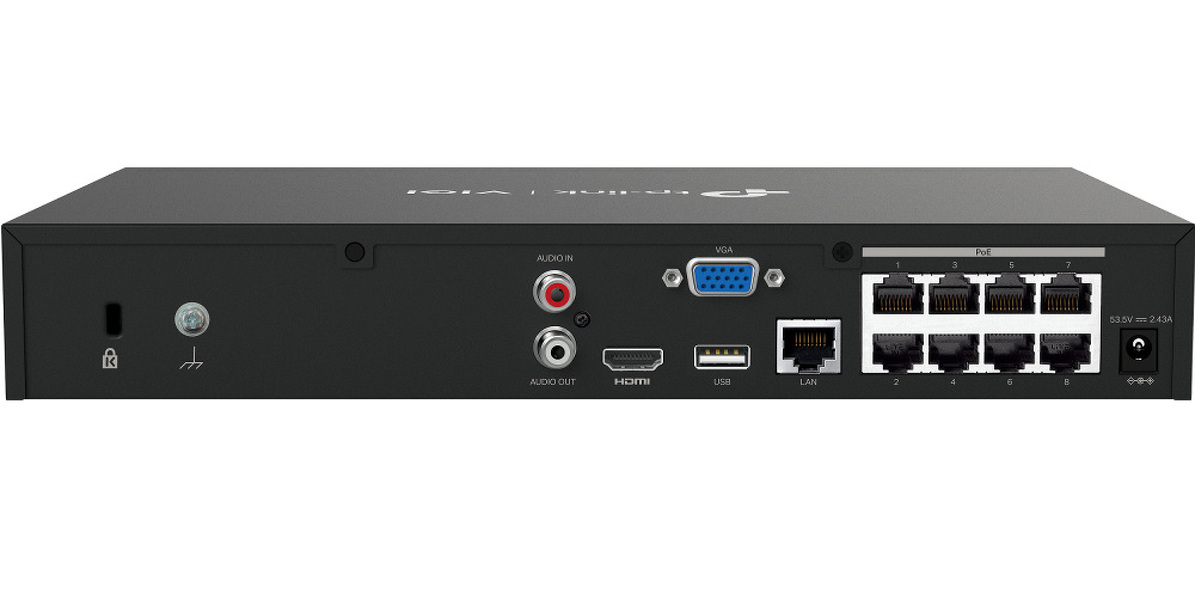 Zdjęcie produktu: TP-LINK VIGI NVR1008H-8MP PoE+ Rejestrator