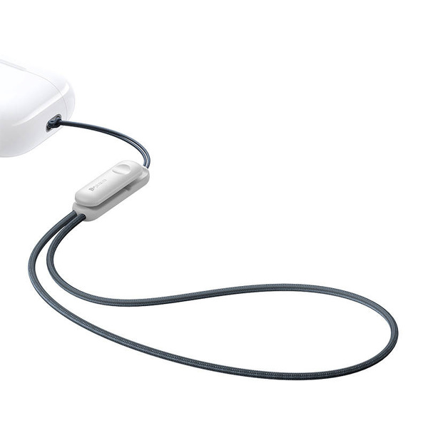 Zdjęcie produktu: Smycz do słuchawek Baseus Crystal Series - szara Zdjęcie produktu: Smycz do słuchawek Baseus Crystal Series - szara