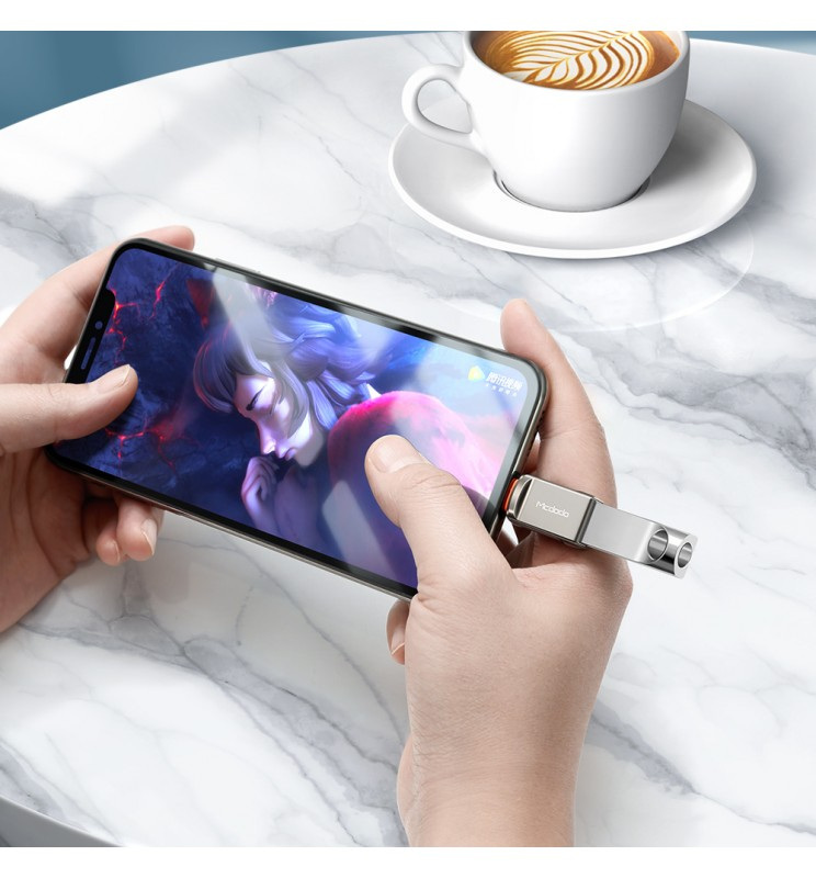Adapter USB 3.0 OTG do Lightning, Mcdodo OT-8600 - czarny