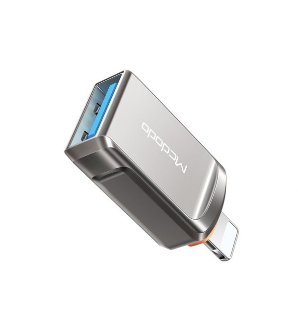 Zdjęcie produktu: Adapter USB 3.0 OTG do Lightning, Mcdodo OT-8600 - czarny