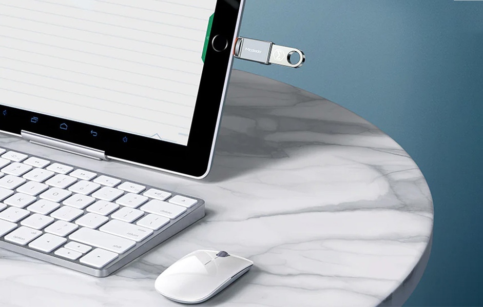 Zdjęcie produktu: Adapter USB 3.0 OTG do Lightning, Mcdodo OT-8600 - czarny