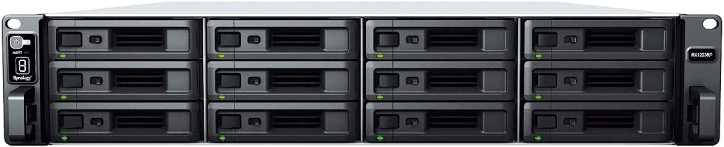Zdjęcie produktu: Synology Expansion Unit RX1223RP 12-kieszeniowa jednostka rozszerzająca Zdjęcie produktu: Synology Expansion Unit RX1223RP 12-kieszeniowa jednostka rozszerzająca