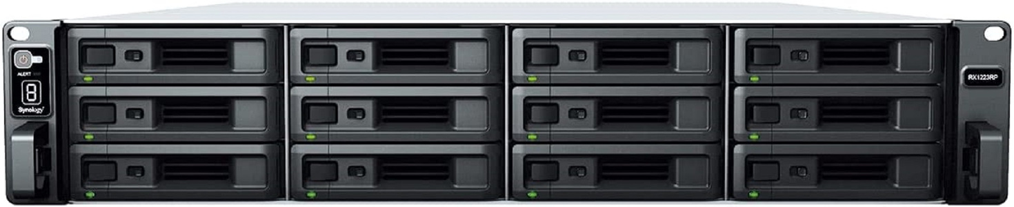 Miniatura produktu: Synology Expansion Unit RX1223RP 12-kieszeniowa jednostka rozszerzająca Miniatura produktu: Synology Expansion Unit RX1223RP 12-kieszeniowa jednostka rozszerzająca