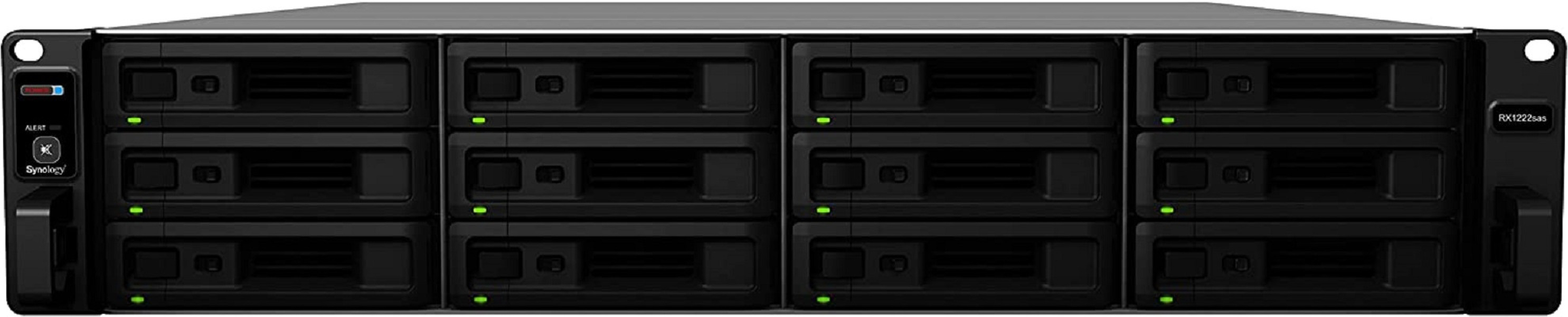 Zdjęcie produktu: Synology Expansion Unit RX1222sas 12-kieszeniowa jednostka rozszerzająca
