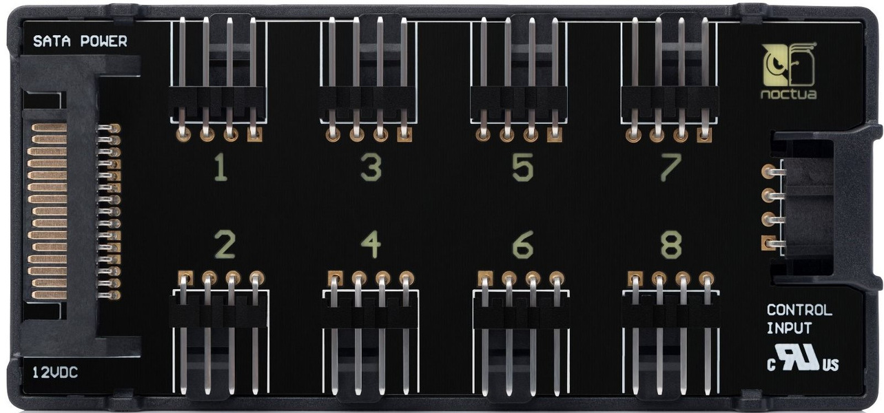 Zdjęcie produktu: Noctua NA-FH1 ośmiokanałowy PWM Fan Hub