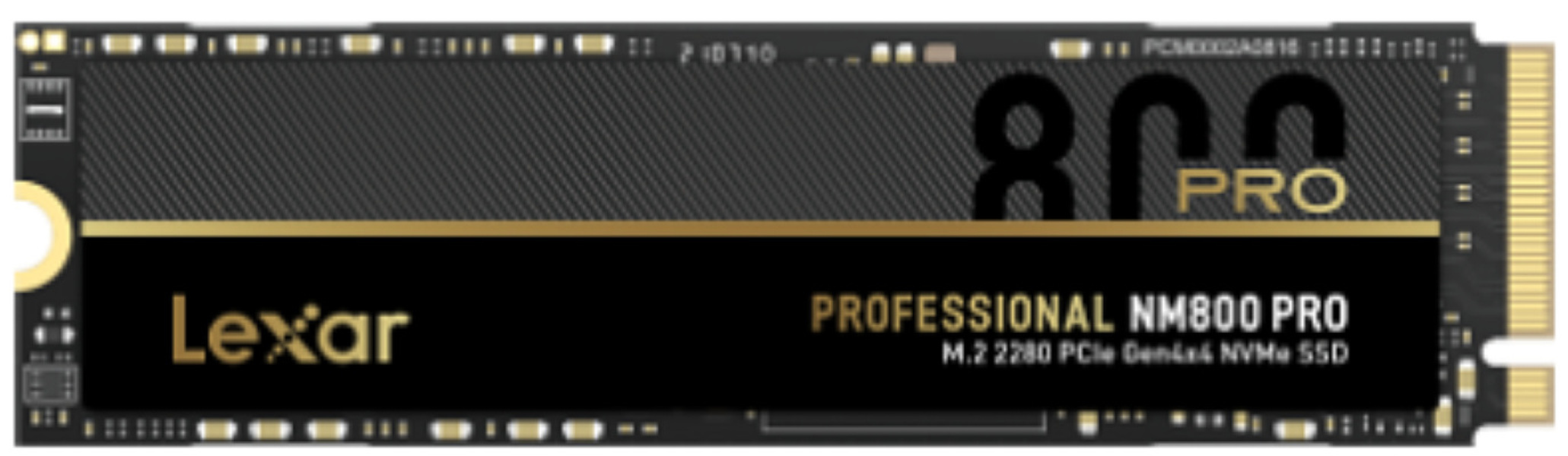 Zdjęcie produktu: Dysk Lexar SSD NM800 PRO 512GB M.2 PCIe NVMe Gen4 LNM800P512G-RNNNG Zdjęcie produktu: Dysk Lexar SSD NM800 PRO 512GB M.2 PCIe NVMe Gen4 LNM800P512G-RNNNG