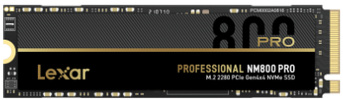 Miniatura zdjęcia: Dysk Lexar SSD NM800 PRO 512GB M.2 PCIe NVMe Gen4 LNM800P512G-RNNNG Miniatura zdjęcia: Dysk Lexar SSD NM800 PRO 512GB M.2 PCIe NVMe Gen4 LNM800P512G-RNNNG