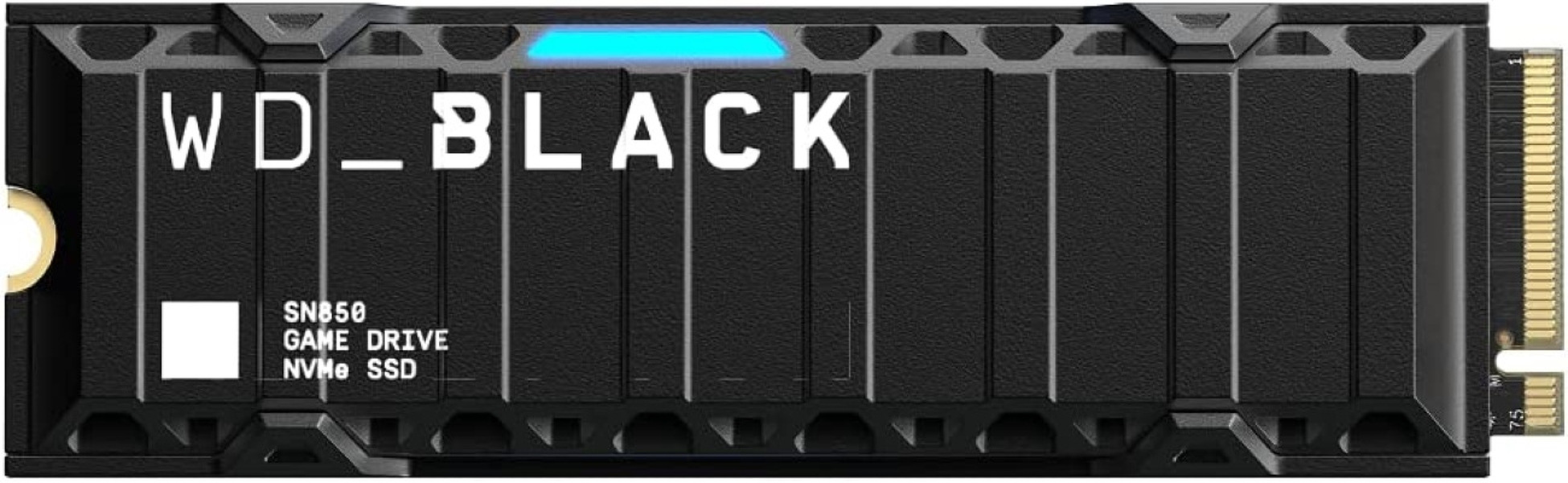 Zdjęcie produktu: Dysk WD BLACK SN850 NVMe SSD 2TB with Heatsink Gen4 7000/5300MB/s do PS5 (WDBBKW0020BBK-WRSN) Zdjęcie produktu: Dysk WD BLACK SN850 NVMe SSD 2TB with Heatsink Gen4 7000/5300MB/s do PS5 (WDBBKW0020BBK-WRSN)