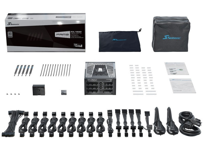 Seasonic PRIME ATX 3.1 PCIe 5.1 PX-1600 Platinum 1600W Seasonic PRIME ATX 3.1 PCIe 5.1 PX-1600 Platinum 1600W