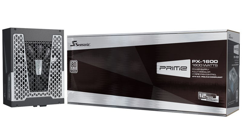 Seasonic PRIME ATX 3.1 PCIe 5.1 PX-1600 Platinum 1600W Seasonic PRIME ATX 3.1 PCIe 5.1 PX-1600 Platinum 1600W