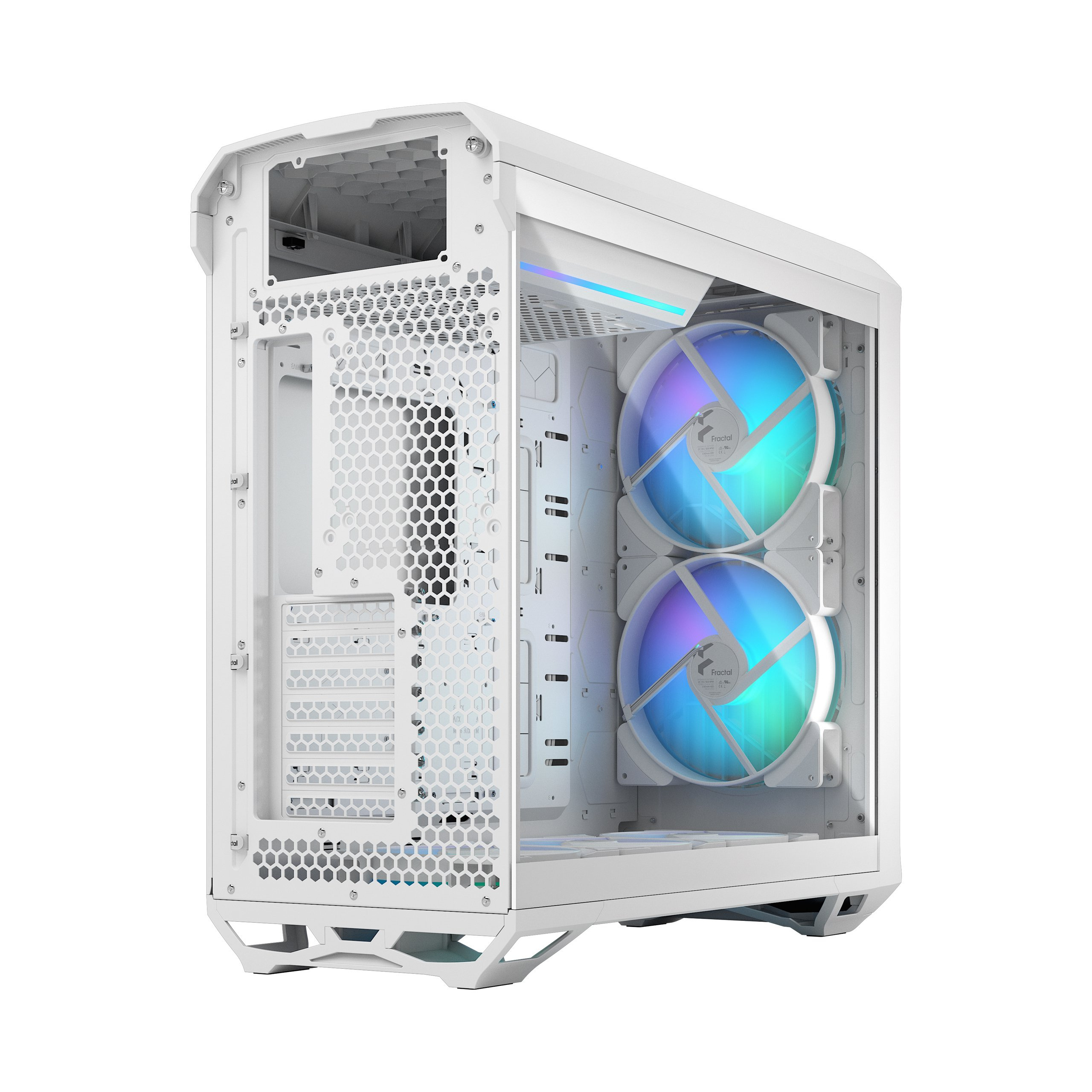 Fractal Design Torrent White RGB TG Clear