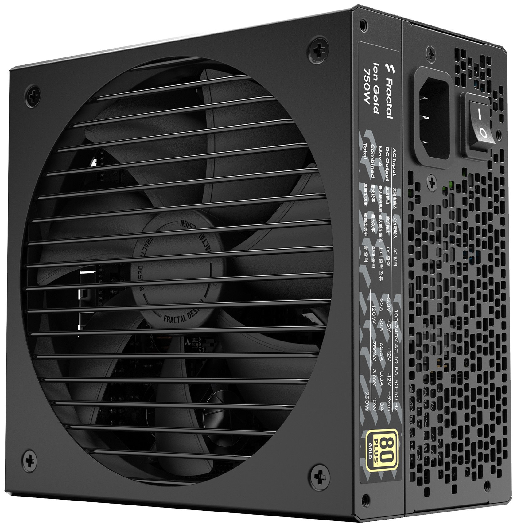 Zasilacz Fractal Design Ion Gold 750W Zasilacz Fractal Design Ion Gold 750W