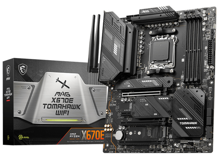 Płyta główna MSI MAG X670E TOMAHAWK WIFI DDR5 AM5 Płyta główna MSI MAG X670E TOMAHAWK WIFI DDR5 AM5