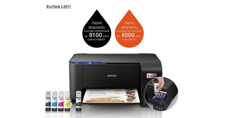 Urządzenie wielofunkcyjne Epson EcoTank L3211 A4