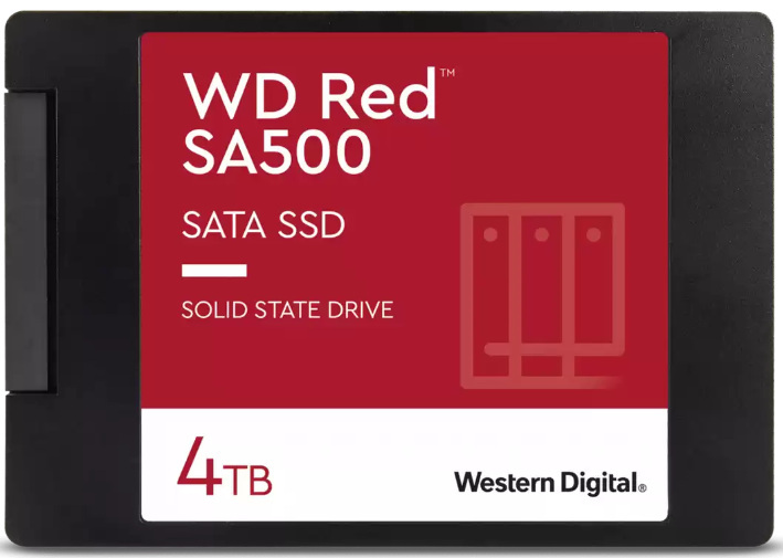 Dysk WD Red SA500 SSD 2,5" 4TB SATA WDS400T1R0A Dysk WD Red SA500 SSD 2,5" 4TB SATA WDS400T1R0A