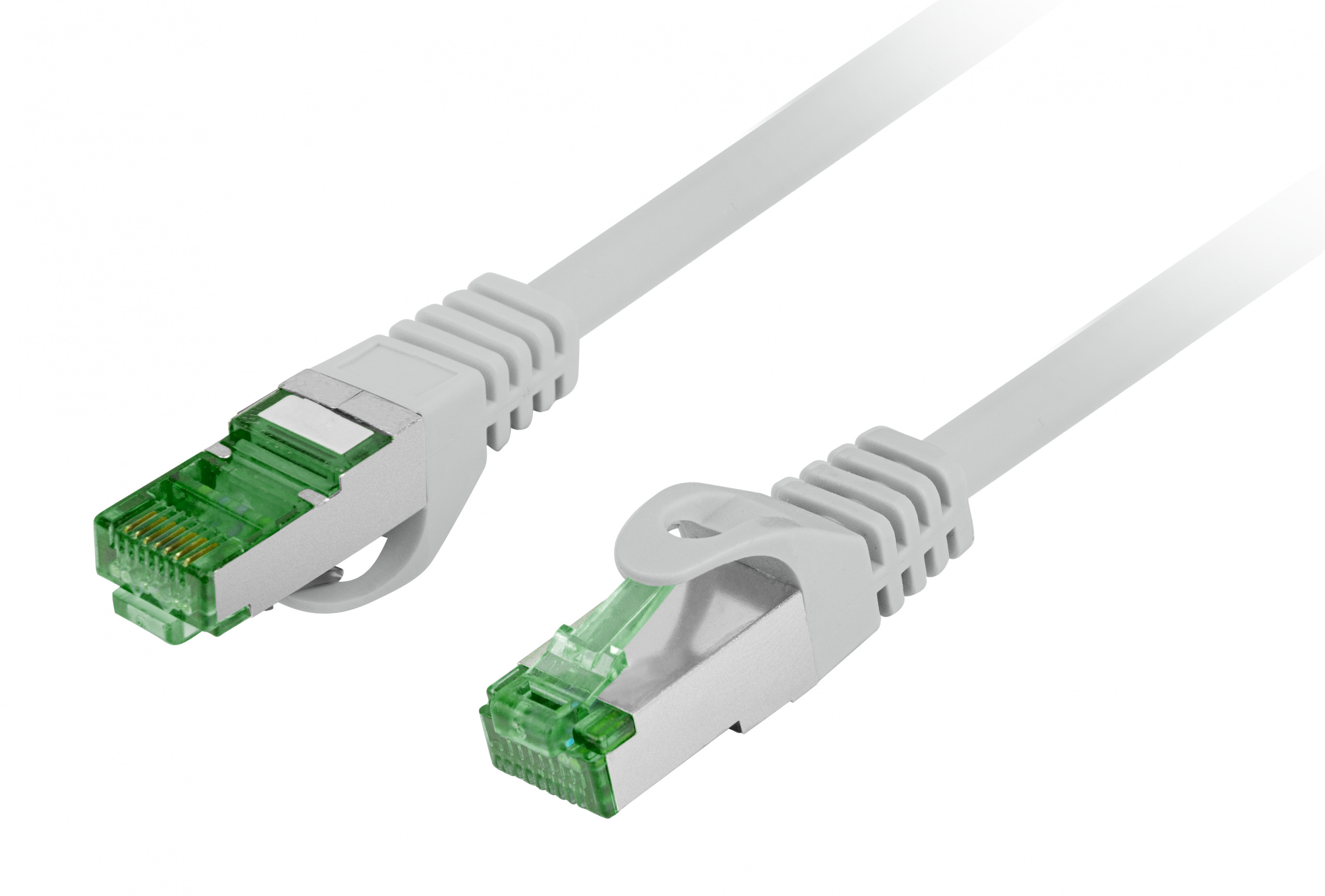 Lanberg RJ45 Patch Kat.7 S/FTP 0.5m szary
