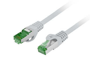Miniatura produktu: Kabel Lanberg RJ45 Patch cord Kat.7 S/FTP LSZH CU 1m szay Fluke Passed (PCF7-10CU-0100-S)