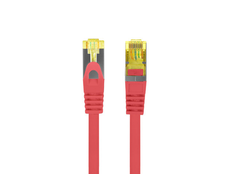 Zdjęcie produktu: Lanberg RJ45 Patch cord Kat.6A 1m czerwony Zdjęcie produktu: Lanberg RJ45 Patch cord Kat.6A 1m czerwony