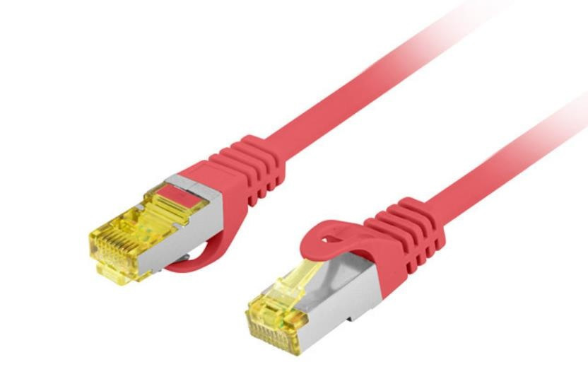 Lanberg RJ45 Patch cord Kat.6A 1.5m czerwony