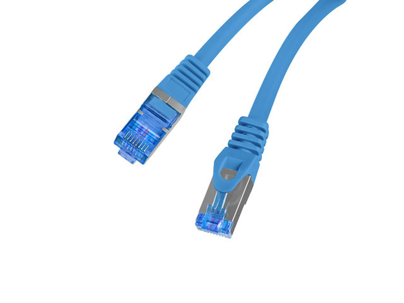 Zdjęcie produktu: Lanberg RJ45 Patchcord Kat 6A 25cm niebieski