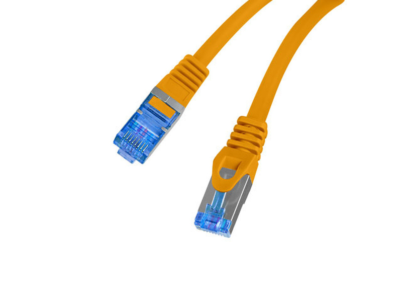 Zdjęcie produktu: Lanberg Patchcord 6A S/FTP 25cm pomarańczowy