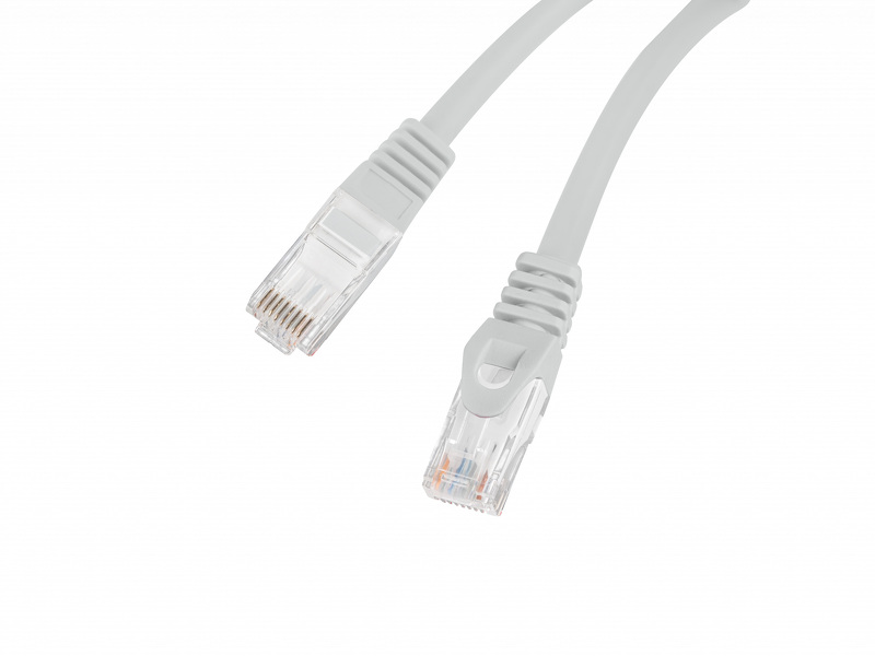 Zdjęcie produktu: Lanberg RJ45 Patch cord Kat.6 UTP 1.5m szary