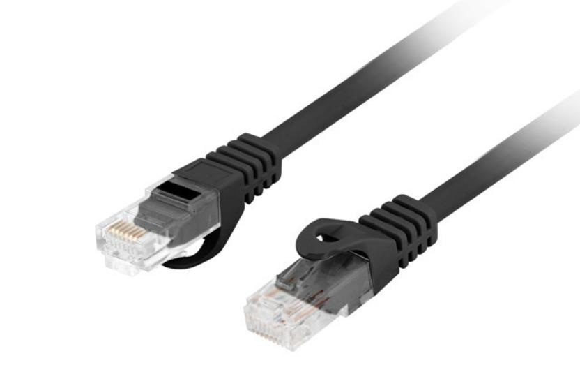 Lanberg RJ45 Patchcord Kat.6 UTP 10m czarny