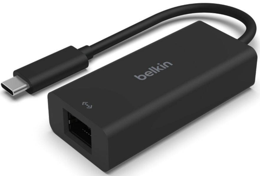 Zdjęcie produktu: Belkin Adapter USB-4 - RJ-45 (2.5 Gb Ethernet) Zdjęcie produktu: Belkin Adapter USB-4 - RJ-45 (2.5 Gb Ethernet)